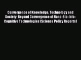Read Convergence of Knowledge Technology and Society: Beyond Convergence of Nano-Bio-Info-Cognitive