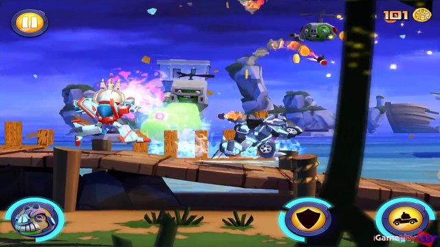 ANGRY BIRDS TRANSFORMERS - 153 Rank and 3000 PIGS for FINAL Gameplay / Walkthrough, Part 51