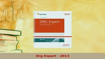 Download  Drg Expert  2013 Ebook Online
