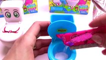 Moko Moko Mokolet Toilet Candy Japanese kracie with Peppa Pig toy surprise in sl