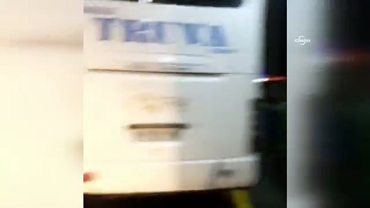 Gemi kazasında yaşanan panik cep telefonu kamerasına yansıdı