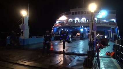 Çanakkale Boğazı'nda korkutan kaza