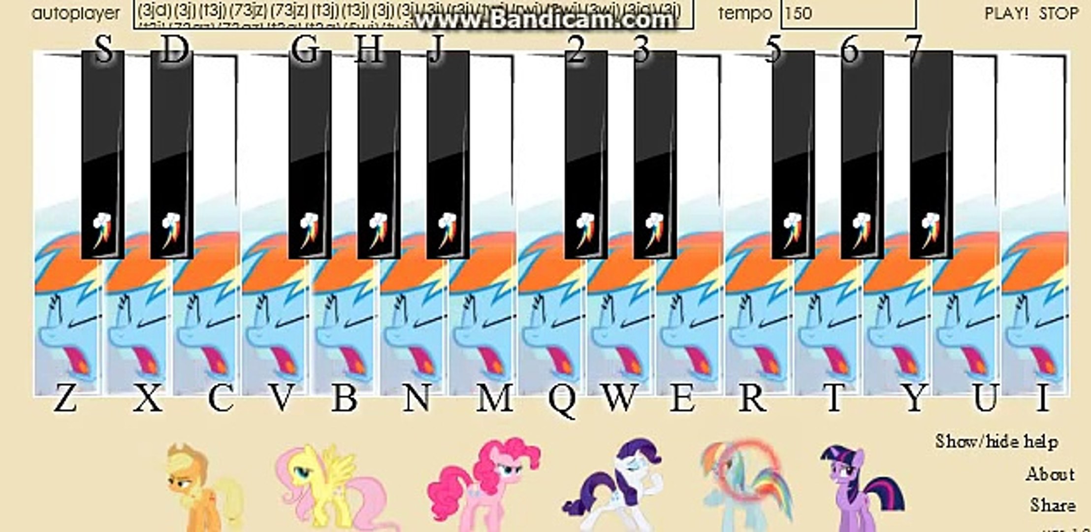 My Little Music: My Little Pony Piano~ Babs Seed Songs (Lyrics in  Description) - Vidéo Dailymotion