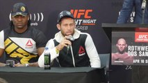 UFC Fight Night 86 Mairbek Taisumov post presser highlight