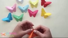 Paper Butterfly How To Make