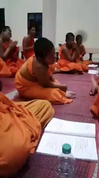 Mini Monk Has a Case of the Mondays