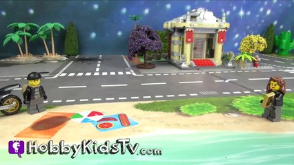 Trixie Shows - LEGO City Museum Heist Cops and Robbers twitter Instagram Facebook HobbyKidsTV