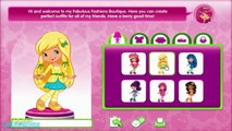 Strawberry Shortcake Raspberry Tortes Fresh Fashions Boutique Dress Up Game for Girls