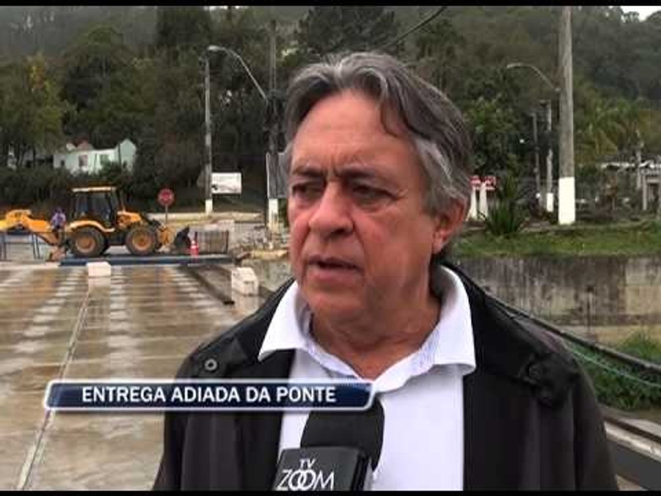 30-09-2013 - ADIADA ENTREGA DA PONTE DE CONSELHEIRO - ZOOM TV JORNAL