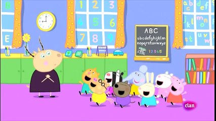Peppa pig trabajar y jugar