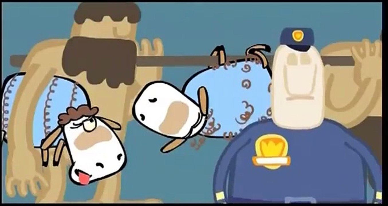 Мультик Овечки Холли и Долли: Скелет Долли и Холл�
