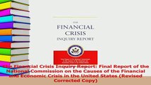 Read  The Financial Crisis Inquiry Report Final Report of the National Commission on the Causes Ebook Free