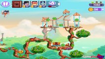 Angry Birds Stella: 12-22, Wall of Pigs 2 Boss Level - Walkthrough for 3 STARS [iOS, Android] #2