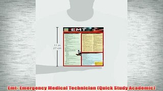 Free   Emt Emergency Medical Technician Quick Study Academic Read Download