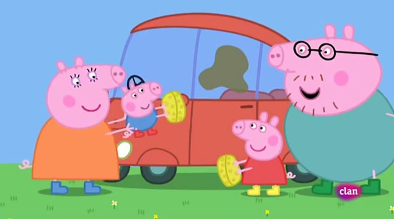 LAVANDO EL COCHE - Peppa Pig - descargasbillycarl.es