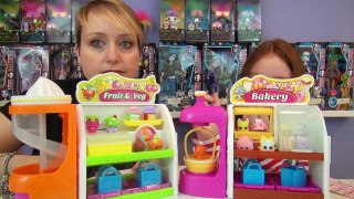 Shopkins Bakery and Fruit and Vegetable Stand Playsets Review