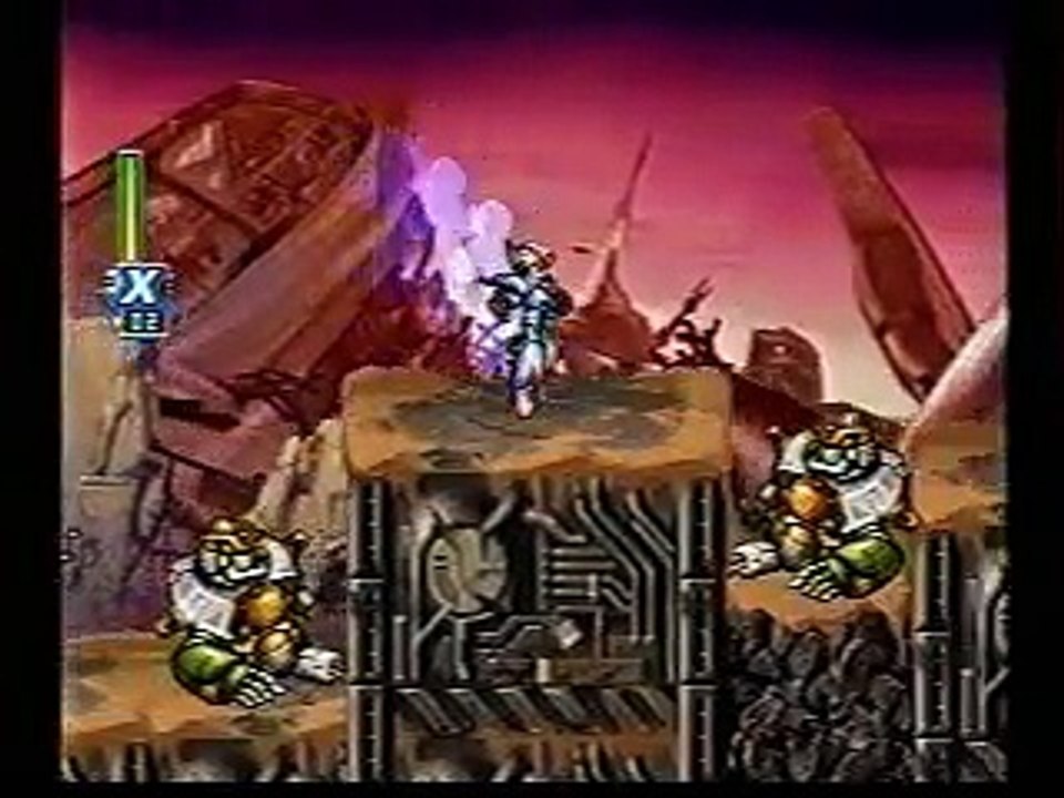 MegaMan X6 Speedrun  Part 1-Intro Stage