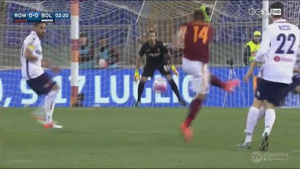 Iago Falqué Amazing Chance - AS Roma 0 - 0 Bologna 11.04.2016 HD
