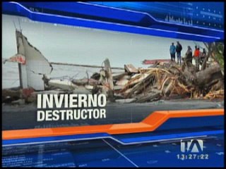 Habilitado el transito vehicular entre Guayas y Chimborazo