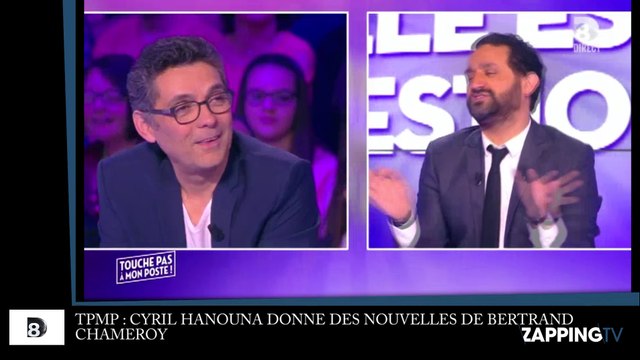 TPMP : Cyril Hanouna donne des nouvelles de Bertrand Chameroy (vidéo)