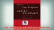 Free   Copes Early Diagnosis of the Acute Abdomen Silen Early Diagnosis of the Acute Abdomen Read Download