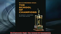 READ book  McClymonds High The School Of Champions  FREE BOOOK ONLINE