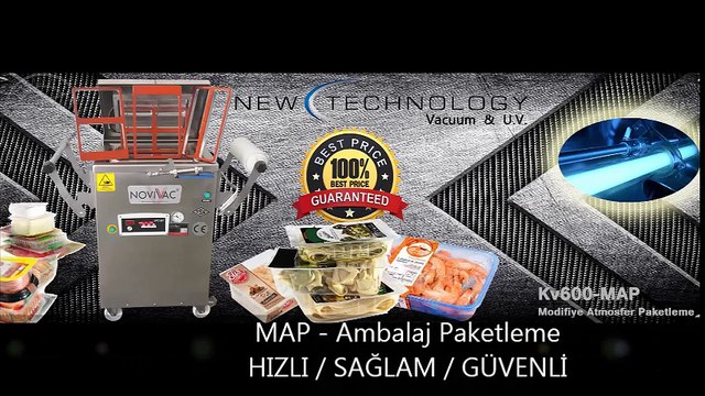 Gazlı vakum makinası kv600 model MAP ambalaj makinesi fiyatları Vakum makinaları ve dilimleme makinesi imalat