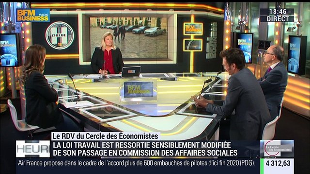 Le Cercle des Économistes: Manuel Valls annonce l'augmentation des taxes sur les CDD pour favoriser l'embauche en CDI - 11/04