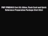 [Read book] PMP (PMBOK4) Cert Kit: Video Flash Card and Quick Reference Preparation Package