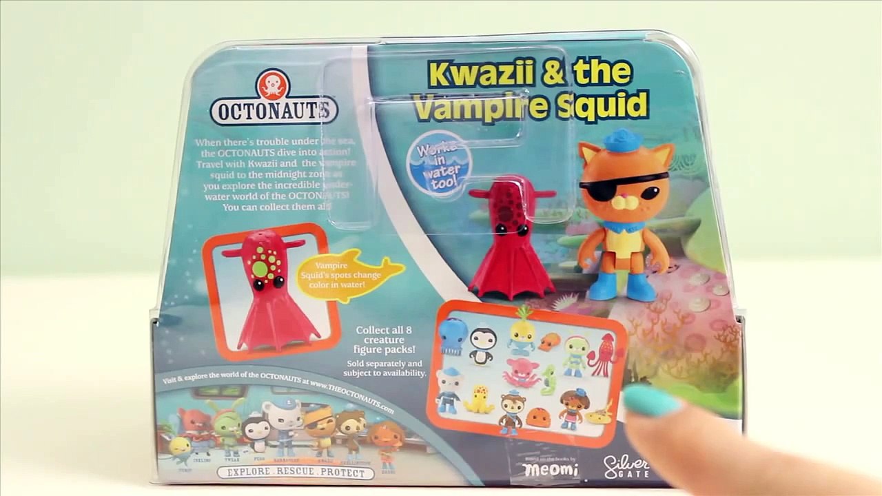 The Octonauts : Kwazii & the Vampire Squid Set Review - Disney Jr.