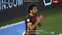 Mohamed Salah Fantastic HITS THE CROSSBAR - Roma 0-0 Bologna