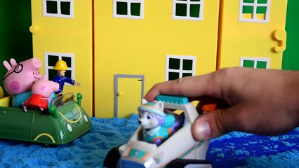 NEW Peppa Pig English Episode Fireman Sam Paw Patrol SNOW DAY ANIMATION