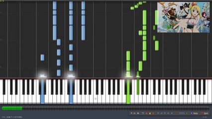Fairy Tail Opening 6 - Fiesta (Synthesia)