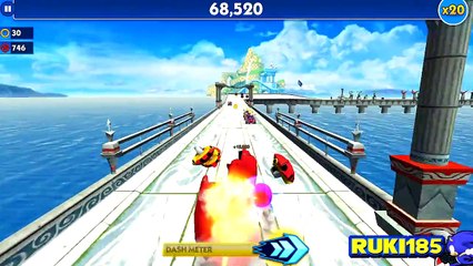 Landscape Mode & Christmas Event Showcase - Sonic Dash