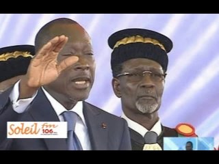 Dicours d'investitur du Président Patrice Talon