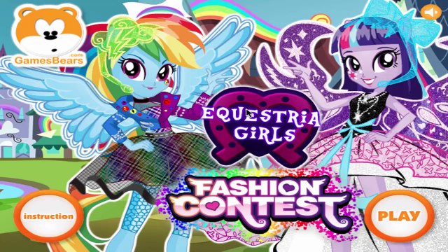 My Little Pony Friendship is Magic Equestria Girls Fashion Contest Full Game Episode 2015 HD