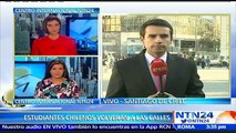 Nueva movilización estudiantil en Chile contra reforma educativa del gobierno de Bachelet