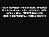 Read Bundle: New Perspectives on Microsoft PowerPoint 2010 Comprehensive   Microsoft Office
