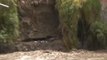Crecida de río causa problemas en Chimborazo