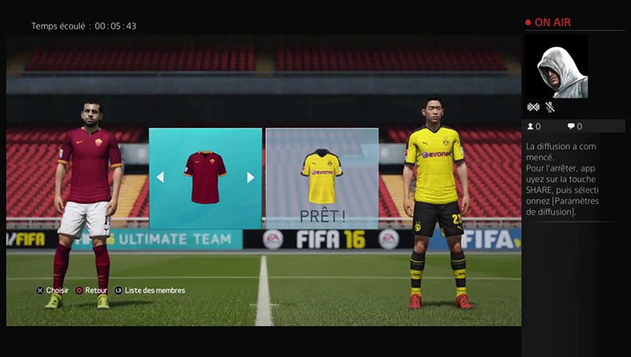 Diffusion PS4 en direct de luis-du916