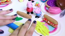 Peppa Pig Picnic Basket Playset Play Doh Dessert DIY Peppa's Picnic Set Play-Doh Creations Part 8