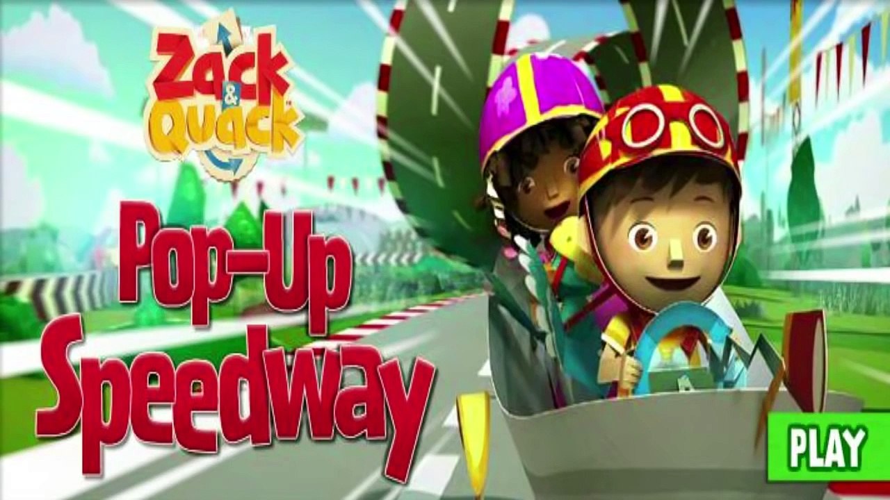 Pop Up Speedway! - Zack and Quack Games - Nick Jr.