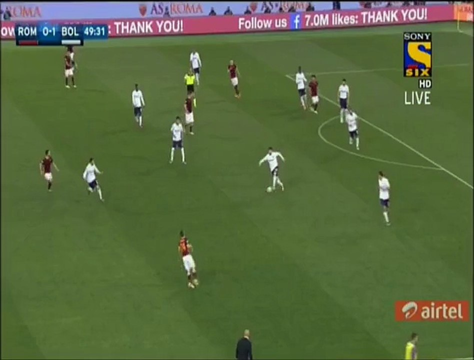Mohamed Salah Goal HD - AS Roma 1-1 Bologna - 11.04.2016 HD