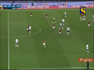 Mohamed Salah Goal HD - AS Roma 1-1 Bologna - 11.04.2016 HD