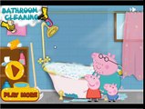 Pepa Pig Kids Game - Peppa Pig Cleaning Day - Best Cartoon Games