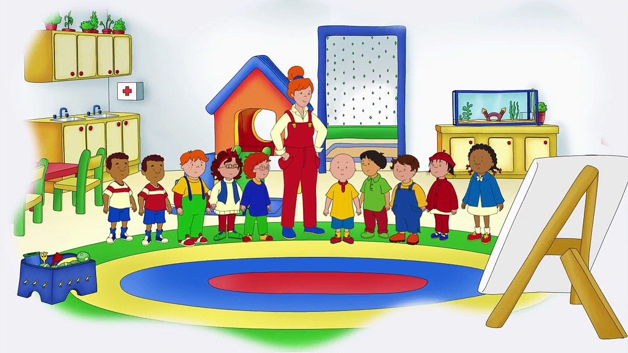 Caillou Can Clean Up