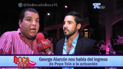 George Alarcón desea que a Pepe Tola no le pase lo mismo que a él cuando dejó el reality por la actuación