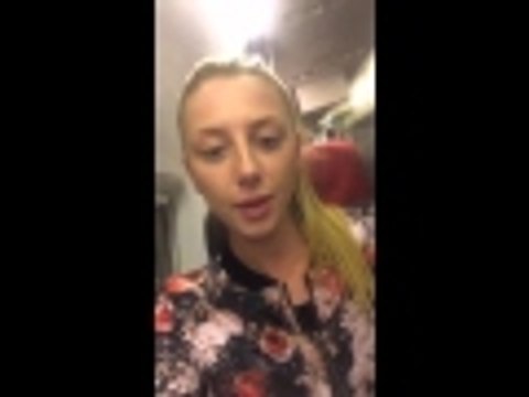 Fanny Salvat (Les Marseillais en Afrique du Sud) - Periscope: Dans l'avion..| LMSA