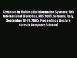 Read Advances in Multimedia Information Systems: 11th International Workshop MIS 2005 Sorrento