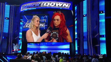 Emma interrupts Becky Lynch's interview  SmackDown, April 7, 2016